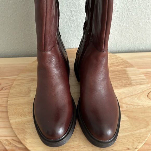 Franco Sarto Medium Calf Leather Tall Shaft Boot - Battina - Picture 7 of 10